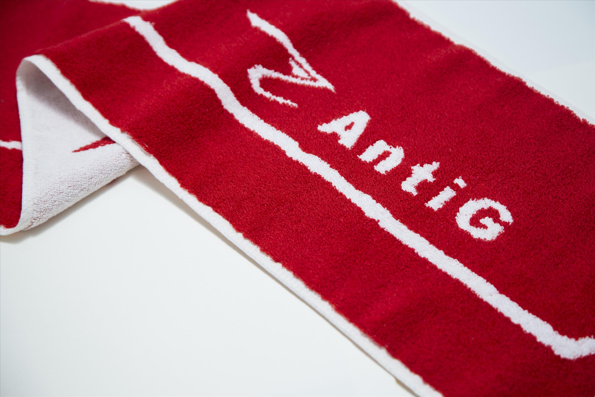 圍巾式運動毛巾AntiG ECG x Sports Towel​ ( 經典紅 )