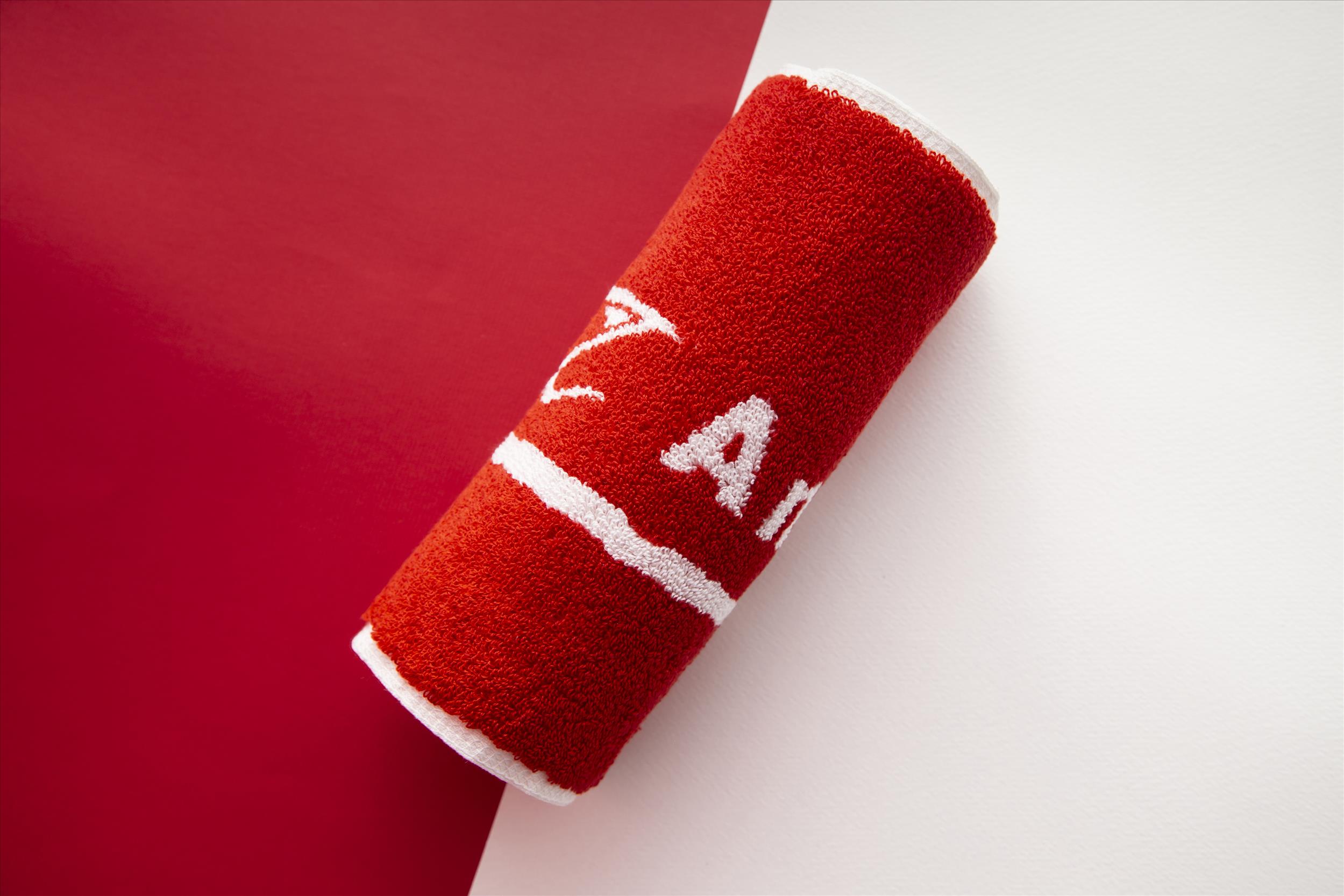 圍巾式運動毛巾AntiG ECG x Sports Towel​ ( 經典紅 )