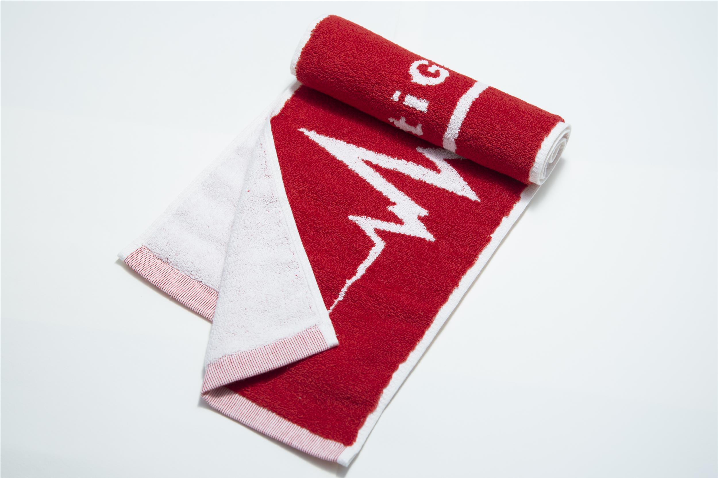 圍巾式運動毛巾AntiG ECG x Sports Towel​ ( 經典紅 )