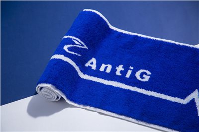 圍巾式運動毛巾AntiG ECG x Sports Towel​ ( 經典藍 )
